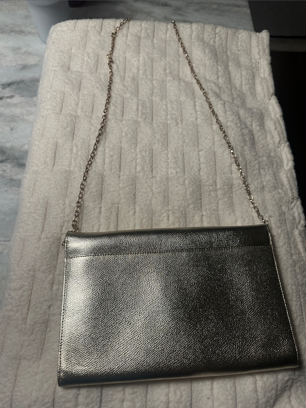 Halogen Gold Metallic Envelope Clutch - Picture 4 of 4